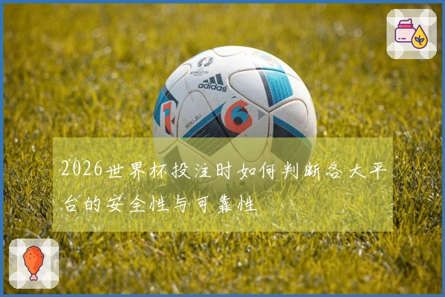 2026世界杯投注时如何判断各大平台的安全性与可靠性